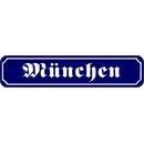 Schild Stadt "München" 46 x 10 cm...