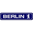 Schild Stadt "Berlin" 46 x 10 cm Blechschild...