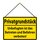 Schild Spruch "Privatgrundstück, Unbefugten Betreten Befahren verboten" Gelb 20 x 30 cm Blechschild mit Kordel