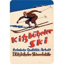 Schild Motiv "Kitzbühler Ski, heimische...