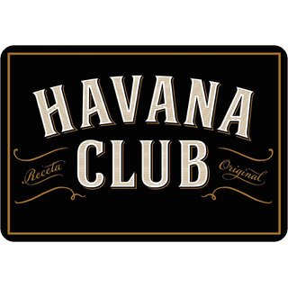 Schild Spruch "Havana Club" 20 x 30 cm