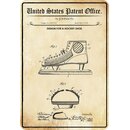 Schild Motiv "Design for a Hockey Shoe,...