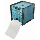 Werkhaus Toilettenpapierhalter Container Türkis