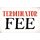 Schild Spruch "Terminator Fee" 30 x 20 cm Blechschild