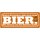 Schild Spruch "Guten Freunden gibt man kein Bier" 27 x 10 cm Blechschild