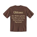 T-Shirt mit Motiv/Spruch Oldtimer 50 Größe XXL