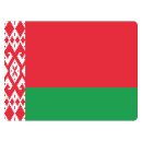 Blechschild "Flagge Weißrussland" 40 x 30...