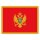 Blechschild "Flagge Montenegro" 40 x 30 cm Dekoschild Montenegro Flagge