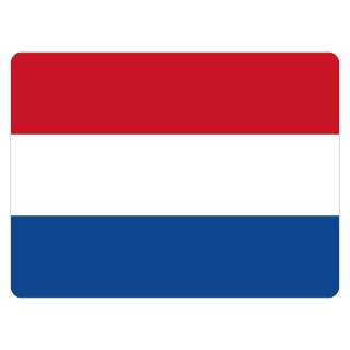 Blechschild "Flagge Niederlande" 40 x 30 cm Dekoschild Fahnen