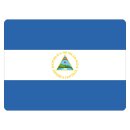 Blechschild "Flagge Nicaragua" 40 x 30 cm...