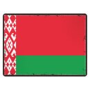 Blechschild "Flagge Weißrussland Retro"...