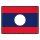 Blechschild "Flagge Laos Retro" 40 x 30 cm Dekoschild Nationalflaggen