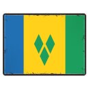 Blechschild "Flagge St. Vincent und Grenadinen...