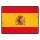 Blechschild "Flagge Spanien Retro" 40 x 30 cm Dekoschild Fahnen