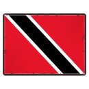 Blechschild "Flagge Trinidad und Tobago Retro"...