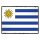 Blechschild "Flagge Uruguay Retro" 40 x 30 cm Dekoschild Nationalflaggen