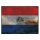 Blechschild "Flagge Paraguay Rusty Look" 40 x 30 cm Dekoschild Paraguay Flagge