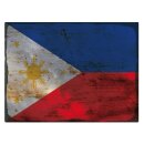 Blechschild "Flagge Philippinen Rusty Look" 40...