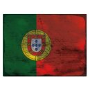 Blechschild "Flagge Portugal Rusty Look" 40 x...