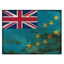 Blechschild "Flagge Tuvalu Rusty Look" 40 x 30...