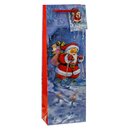 TSI 12er Pack Geschenktüten für Flaschen Weihnachten