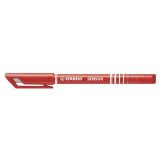 Stabilo® Fineliner sensor® - 0,3 mm, rot