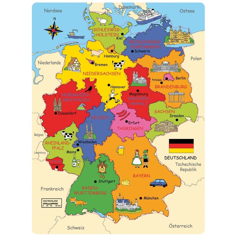 Deutschland-Karte, 12,99