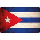 Schild "Cuba National Flagge" 20 x 30 cm...