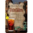 Schild Cocktailrezept "Cuba Libre Rezept" 20 x...