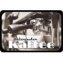 Schild Spruch "italienischer Kaffee" 20 x 30 cm...