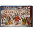 Schild Spruch "Hippodrome Opera Co. AIDA" 20 x...