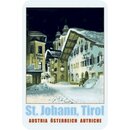 Schild Stadt "St. Johann, Tirol, Austria...