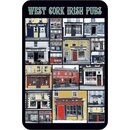 Schild Spruch "West Cork Irish Pubs" 20 x 30 cm...